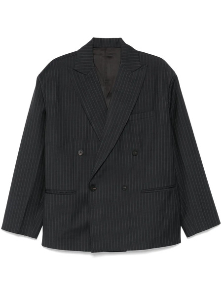  Mainless Pinstripe Blazer - Grey 