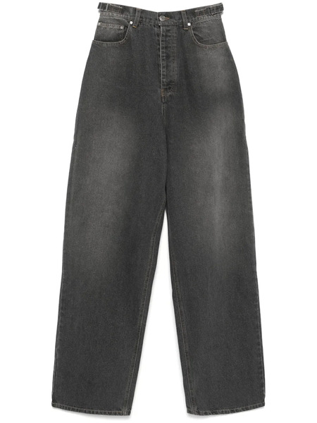  Mainless Wide-leg Jeans - Grey 