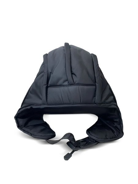  Mains Quilted Padded Hat - Black 