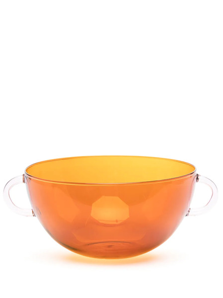  Maison Balzac Double-handle Serving Bowl - Brown 