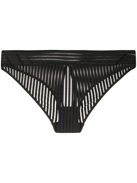  Maison Close Cutout Briefs - Black 