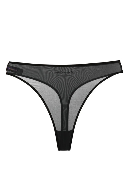  Maison Close Double Sens Thong - Black 