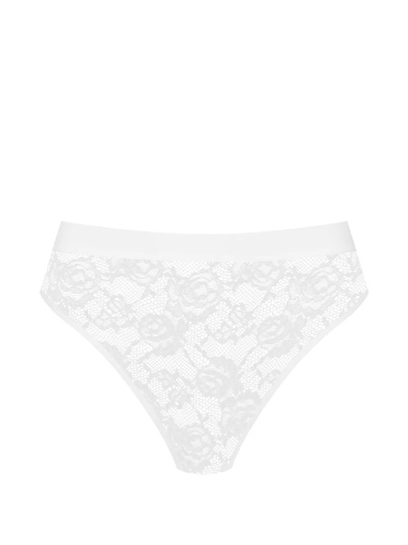  Maison Close Flashback High-waisted Thong - White 