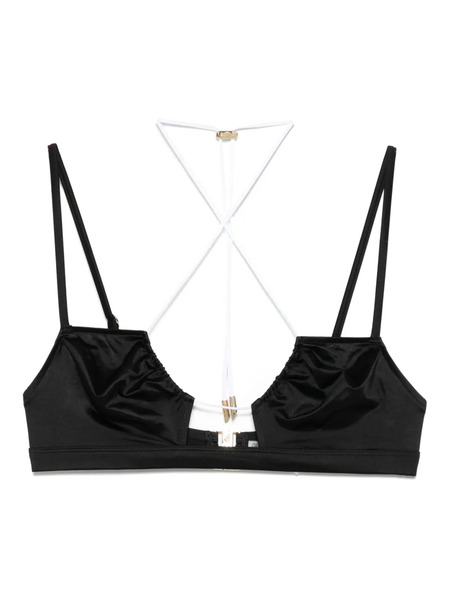  Maison Close Glow Bralette Bikini Top - Black 