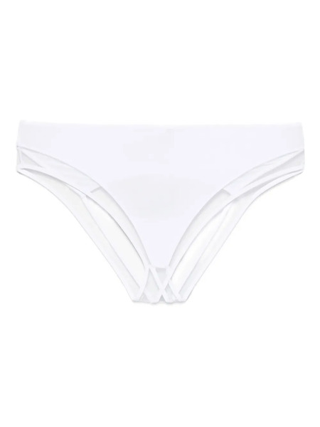 Maison Close Pure Tentation Open High-waisted Briefs - White 