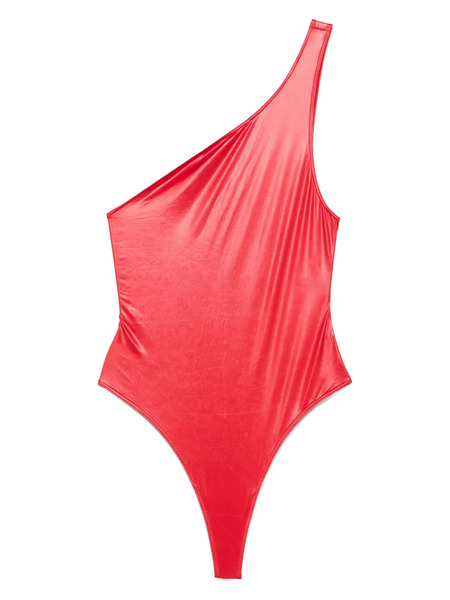  Maison Close Splash Asymmetric Swimsuit - Red 