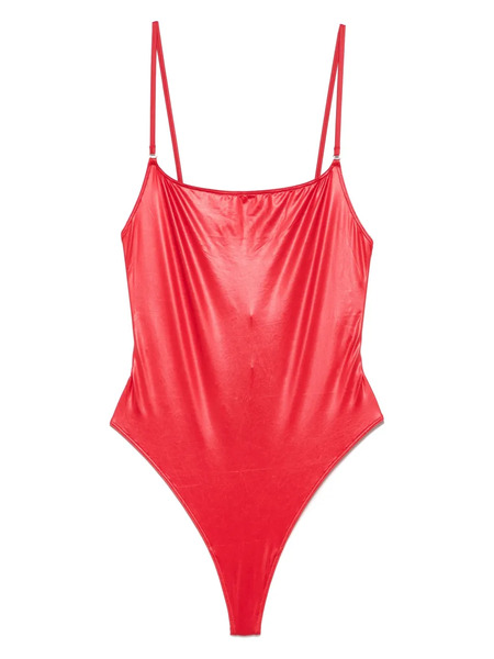  Maison Close Splash One-piece Swimsuit - Red 