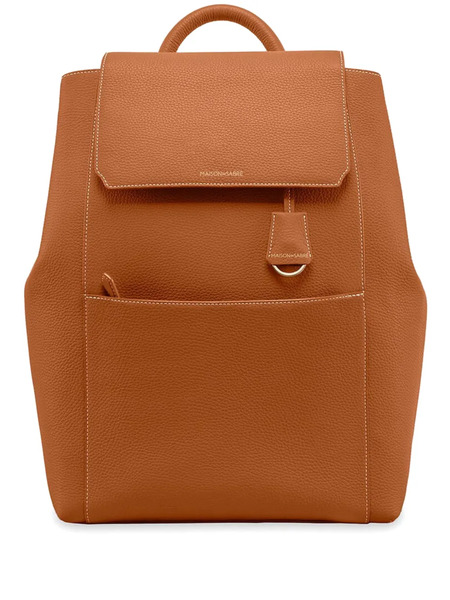  Maison De Sabré Large Leather Backpack - Brown 