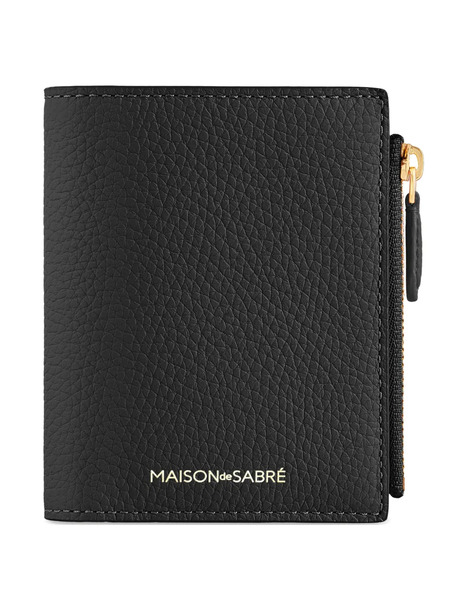 Maison De Sabré Leather Bi-fold Wallet - Black 