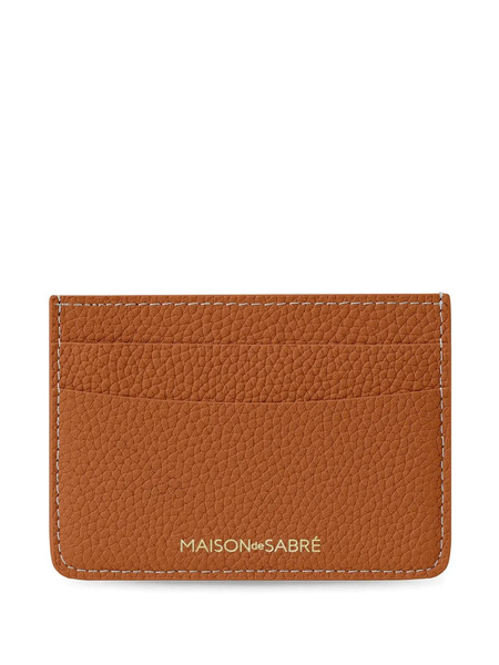  Maison De Sabré Leather Card Holder - Brown 