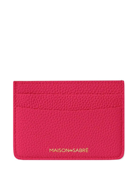  Maison De Sabré Leather Card Holder - Pink 