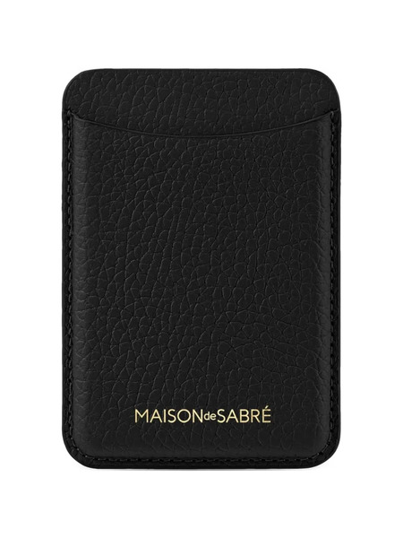  Maison De Sabré Leather Magsafe Wallet - Black 