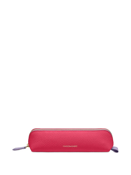  Maison De Sabré Leather Pencil Case - Pink 
