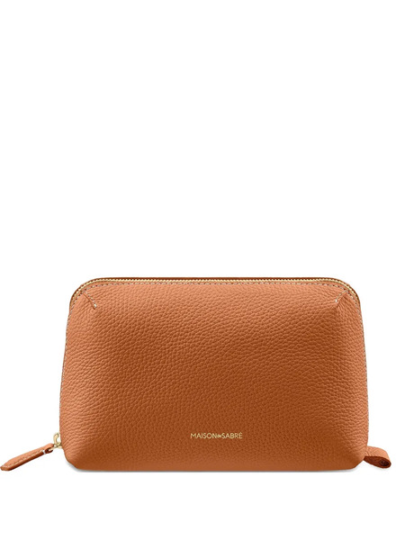 Maison De Sabré Leather Pouch - Brown 