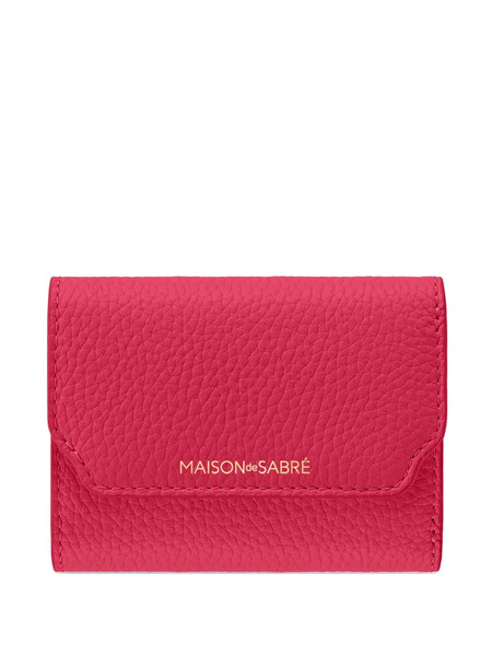  Maison De Sabré Leather Trifold Wallet - Pink 