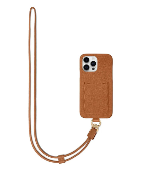  Maison De Sabré Sling Iphone 15 Pro Case - Brown 