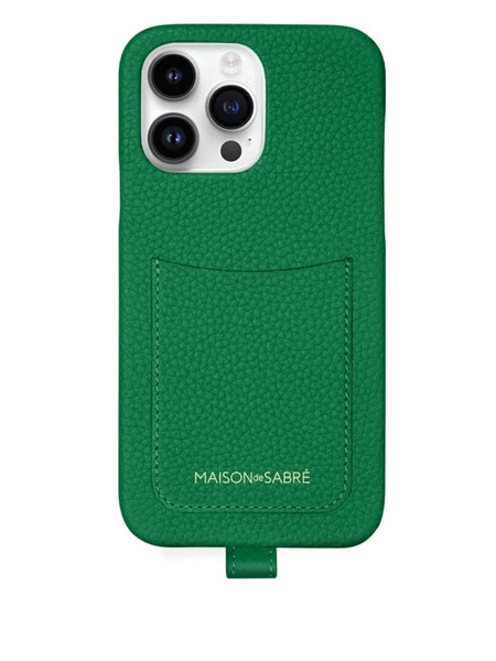  Maison De Sabré Sling Iphone 14 Pro Max Case - Green 