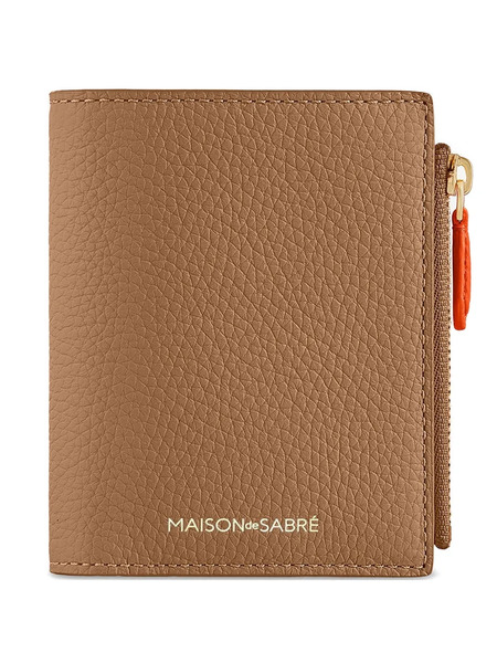  Maison De Sabré Small Bifold Leather Wallet - Brown 