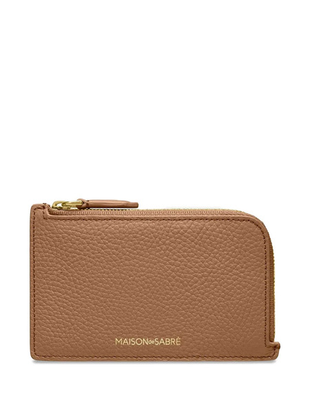  Maison De Sabré Zip-fastening Leather Wallet - Brown 