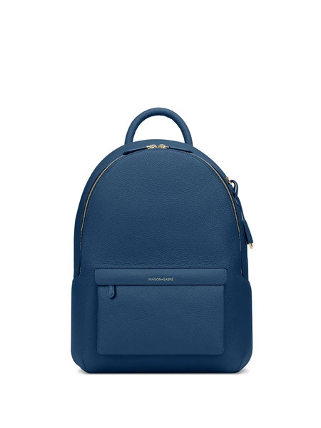  Maison De Sabré Zip Leather Backpack - Blue 