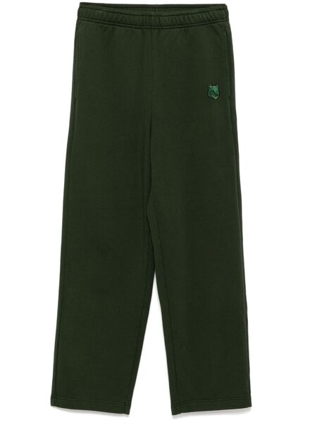  Maison Kitsuné Bold Fox Head Patch Pants - Green 
