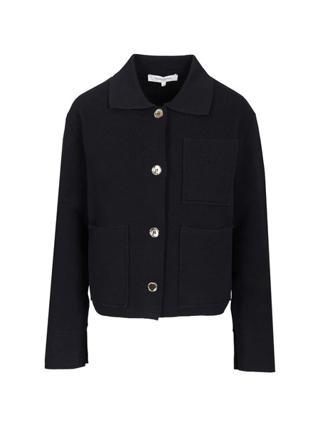  Maison Kitsuné Buttoned Jacket - Blue 