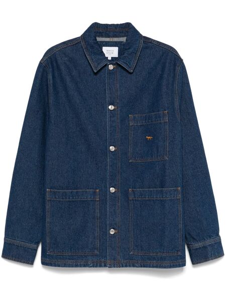  Maison Kitsuné Denim Jacket - Blue 