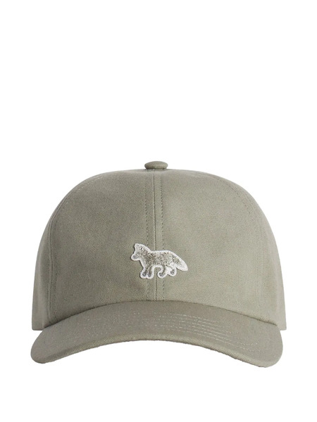  Maison Kitsuné Fox-motif Baseball Hat - Green 