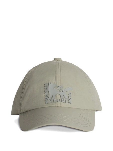 Maison Kitsuné Gallery Fox Cap - Neutrals 