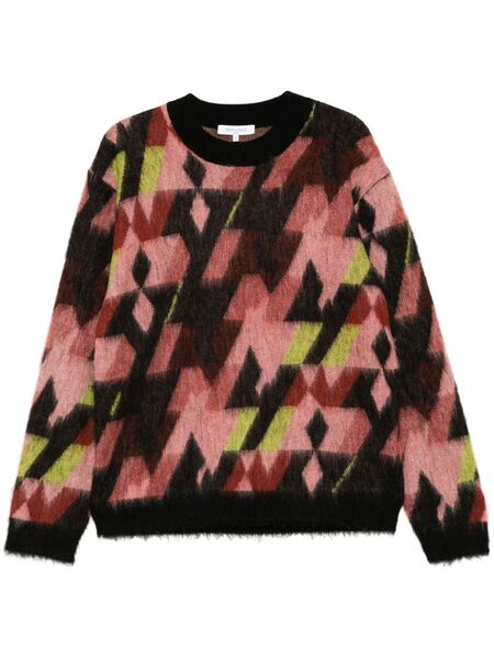  Maison Kitsuné Graphic Jumper - Pink 