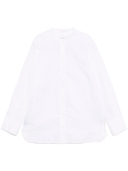  Maison Kitsuné Grid Pattern Shirt - White 