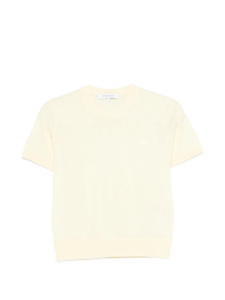  Maison Kitsuné Logo-patch T-shirt - Neutrals 