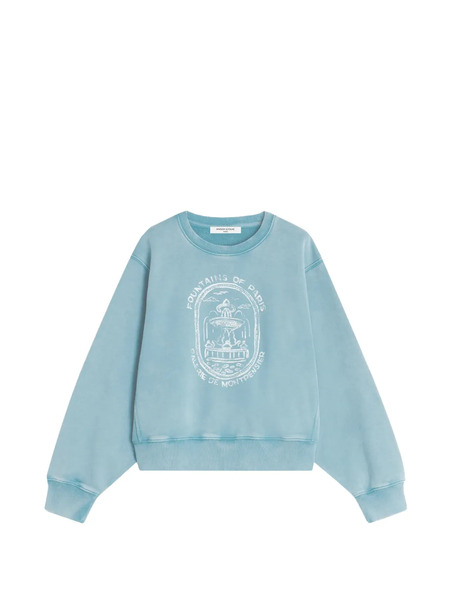  Maison Kitsuné Printed Sweatshirt - Blue 