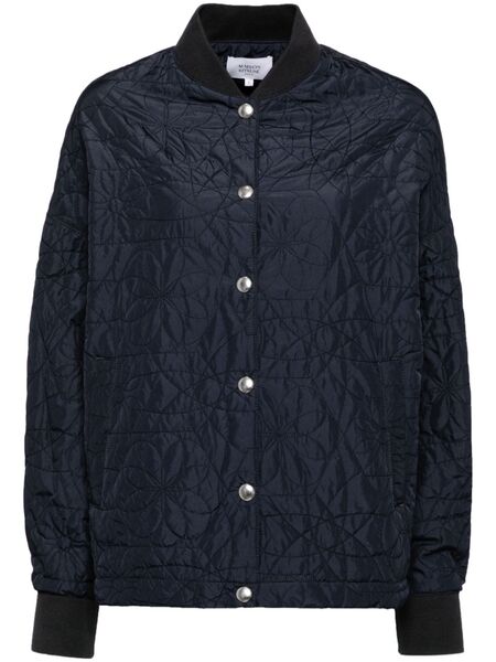  Maison Kitsuné Quilted Blouson - Blue 