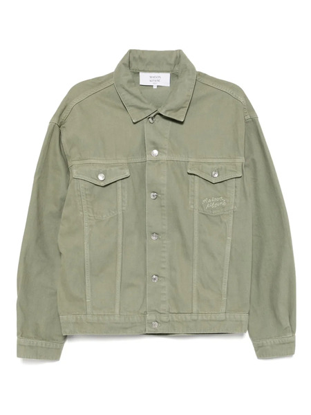  Maison Kitsuné Trucker Jacket - Green 