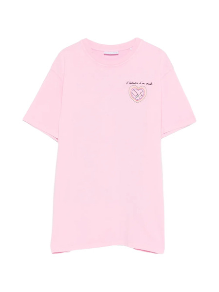  Maison Labiche Lettering T-shirt - Pink 