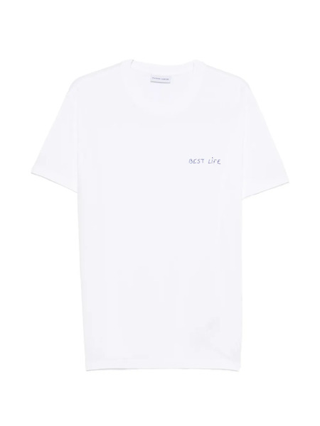  Maison Labiche Popincourt Embroidered T-shirt - White 