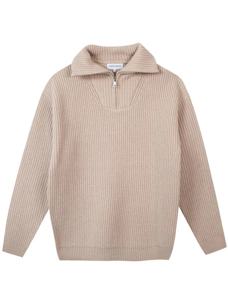  Maison Labiche Ribbed Wool Jumper - Neutrals 