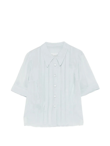  Maison Margiela Button Front Blouse - Blue 