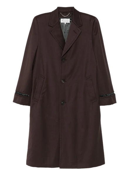  Maison Margiela Button-up Coat - Brown 