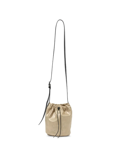  Maison Margiela Drawstring Messenger Bag - Neutrals 