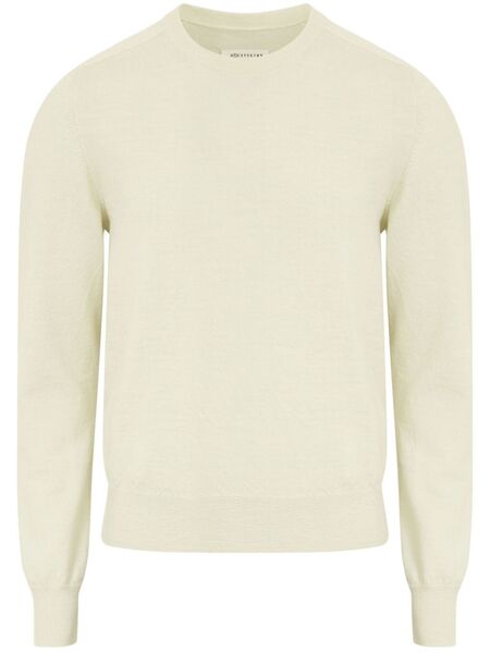  Maison Margiela Ivory Wool Sweater - Neutrals 
