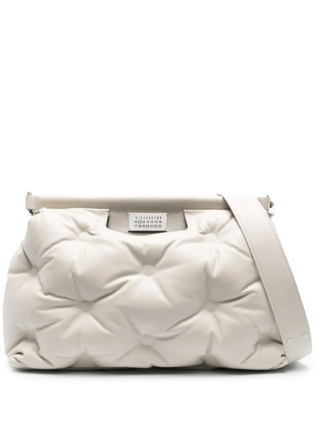  Maison Margiela Large Glam Slam Classique Shoulder Bag - Neutrals 