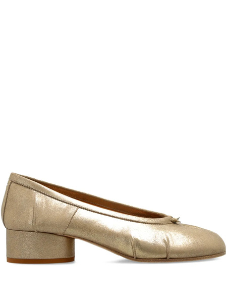  Maison Margiela 350mm Block-heel Pumps - Gold 