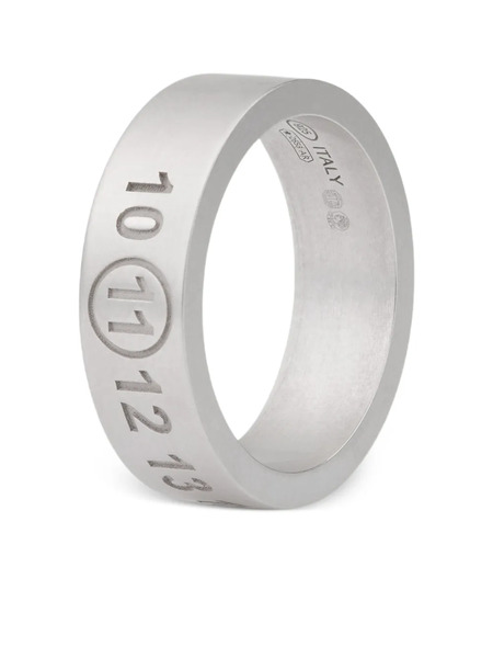  Maison Margiela Number Reference Ring - Silver 