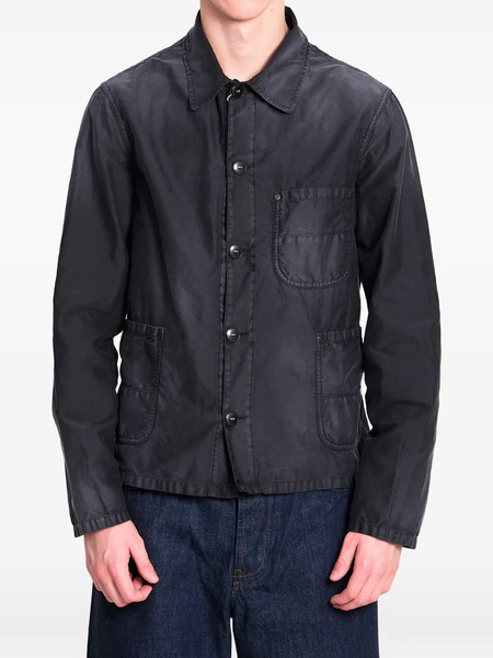  Maison Margiela Point Collar Patch Pocket Jacket - Grey 