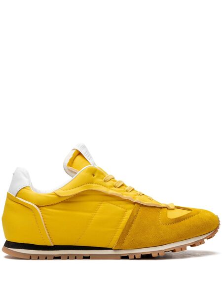  Maison Margiela Retro Runner yellow Sneakers 