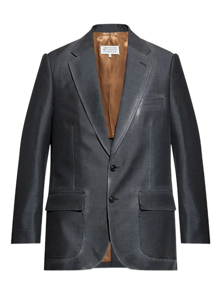  Maison Margiela Single-breasted Jacket - Grey 