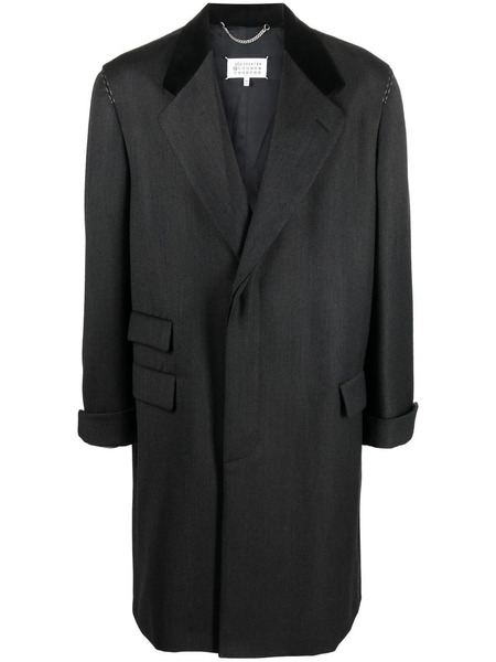  Maison Margiela Work-in-progress Wool Coat - Grey 
