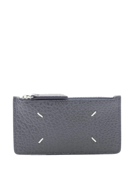  Maison Martin Margiela Pre-owned 2020s Leather Card Case - Blue 